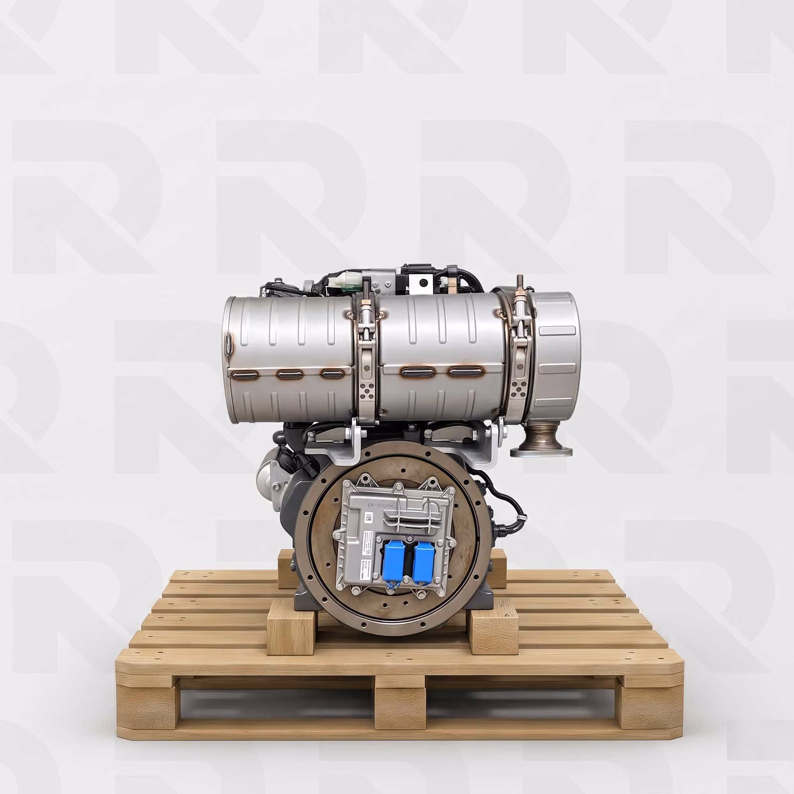 Moteur Kubota V2403-CR-T - côté cloche