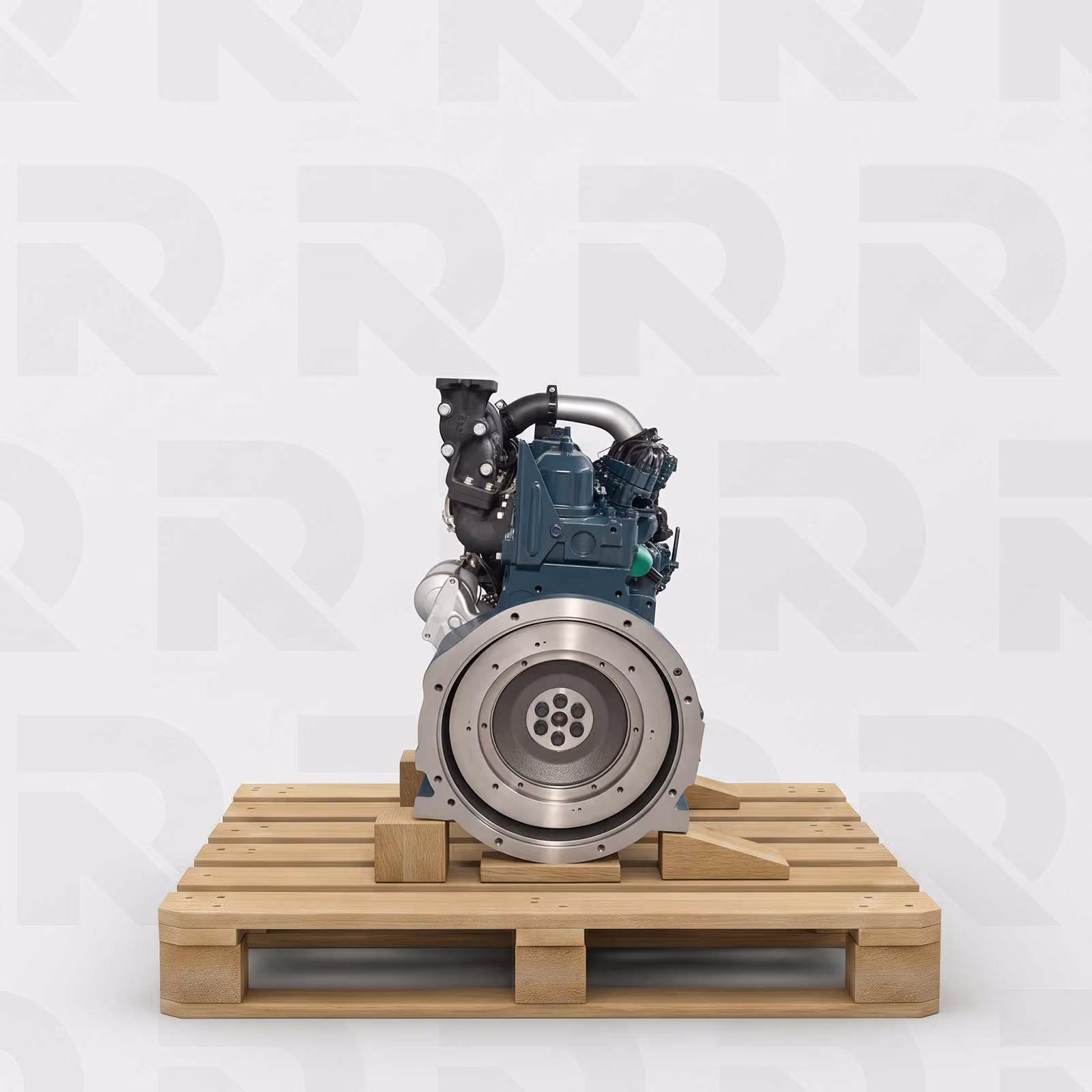 Moteur Kubota V1505-T - côté cloche