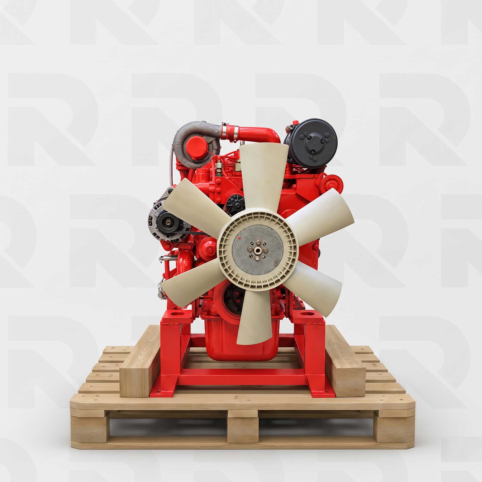Moteur Cummins 6BT5.9-C Occasion - côté distribution