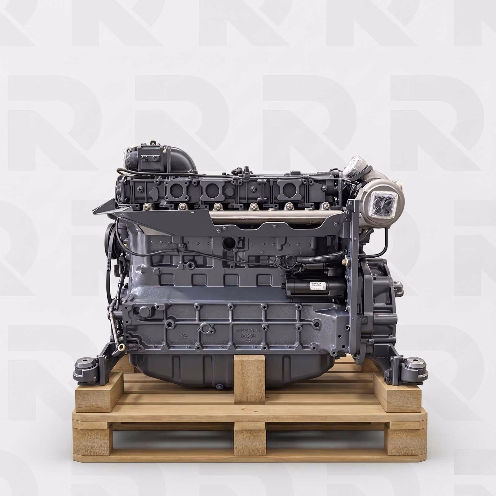 Moteur Deutz BF6M1013 Reconditionné - côté échappement