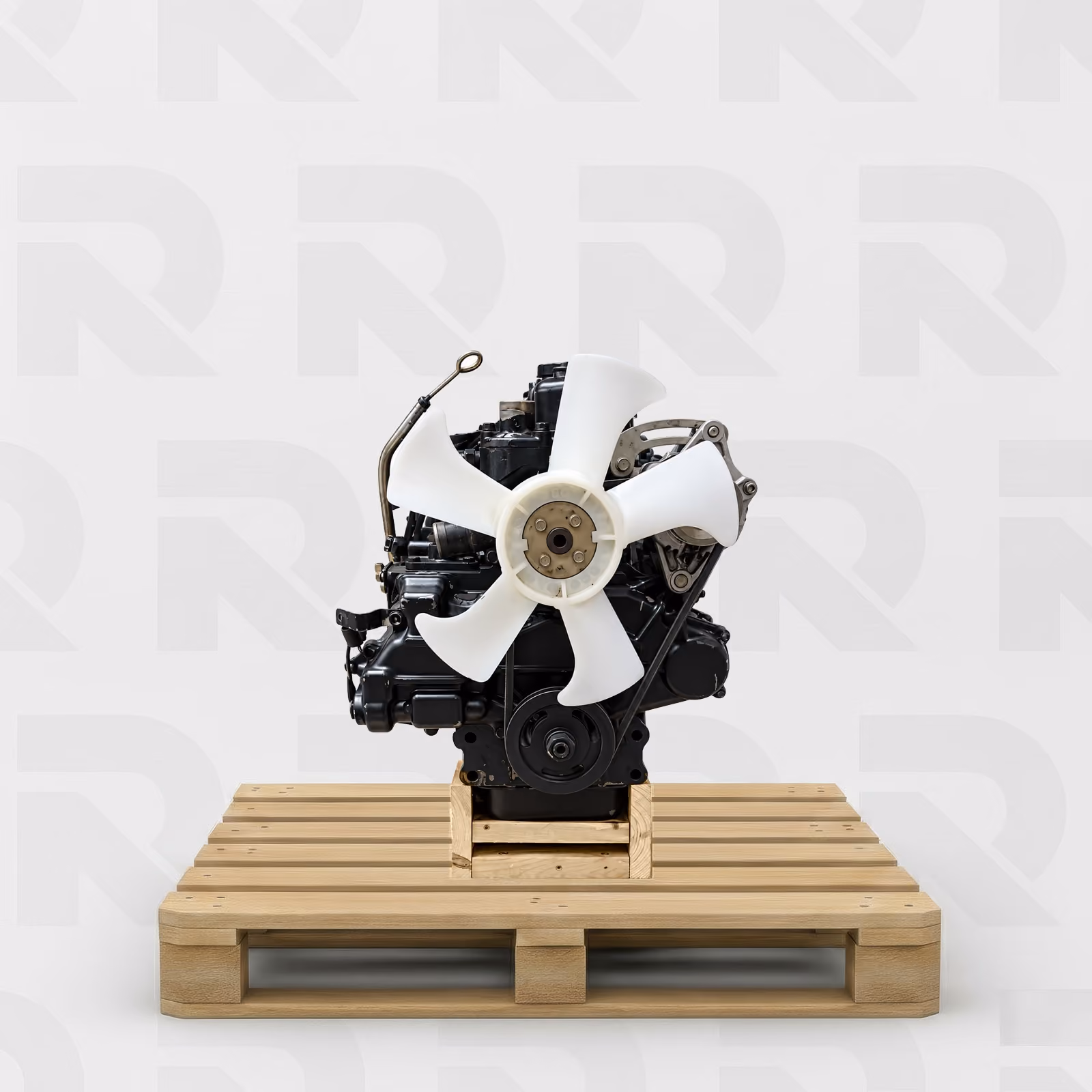 Moteur Mitsubishi K3E Occasion - côté distribution