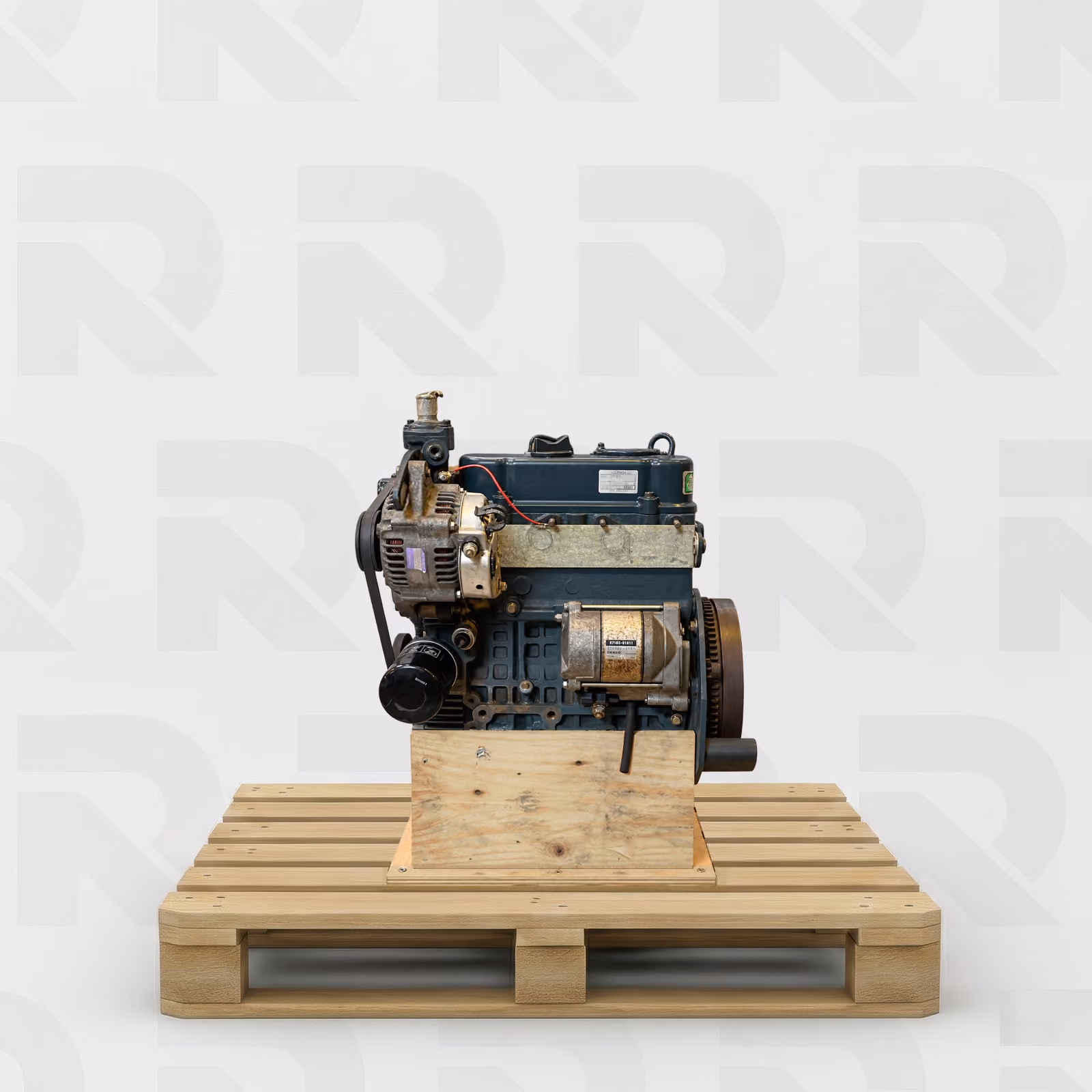 Moteur Kubota D902 Occasion - côté échappement
