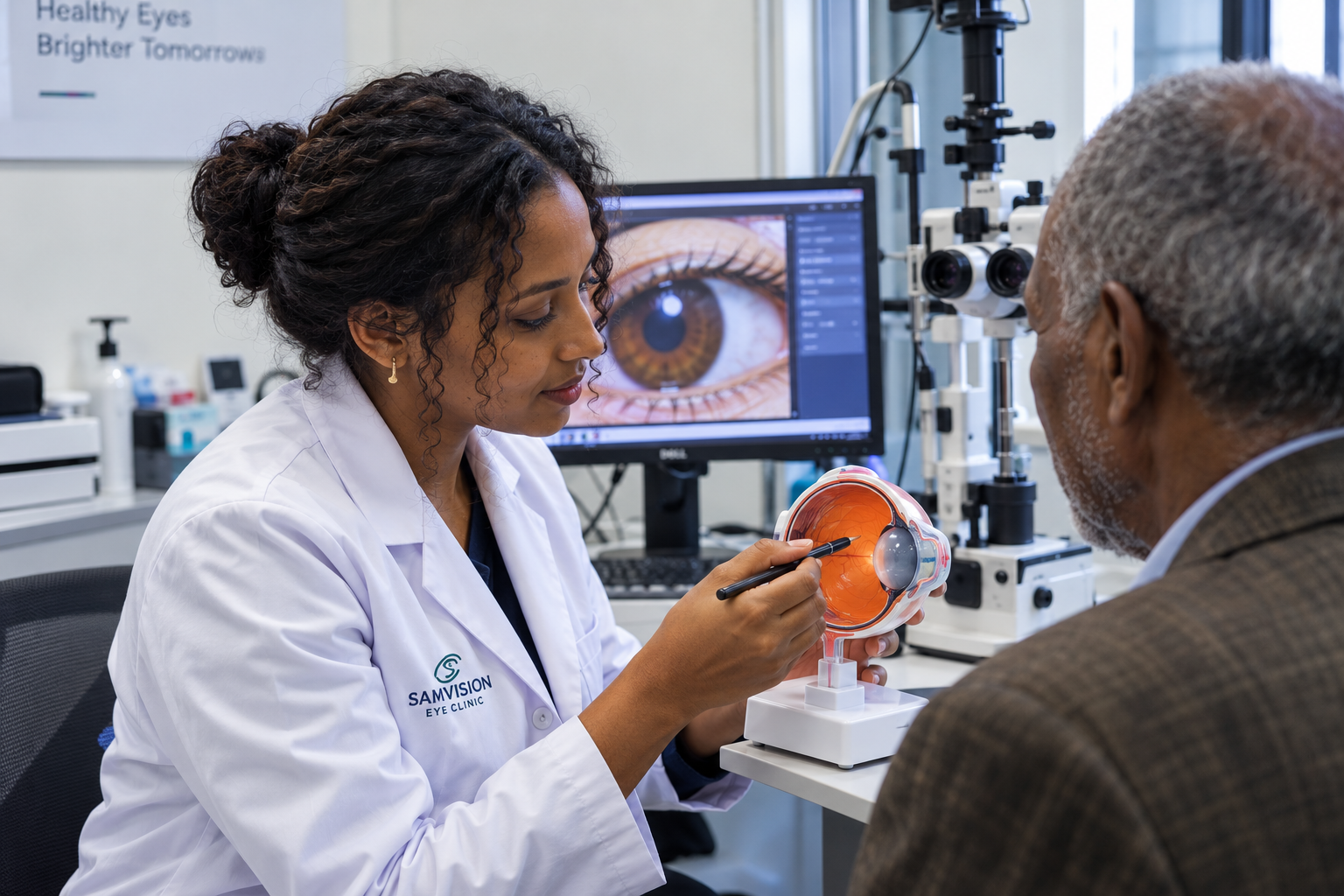 Advanced eye clinic technology