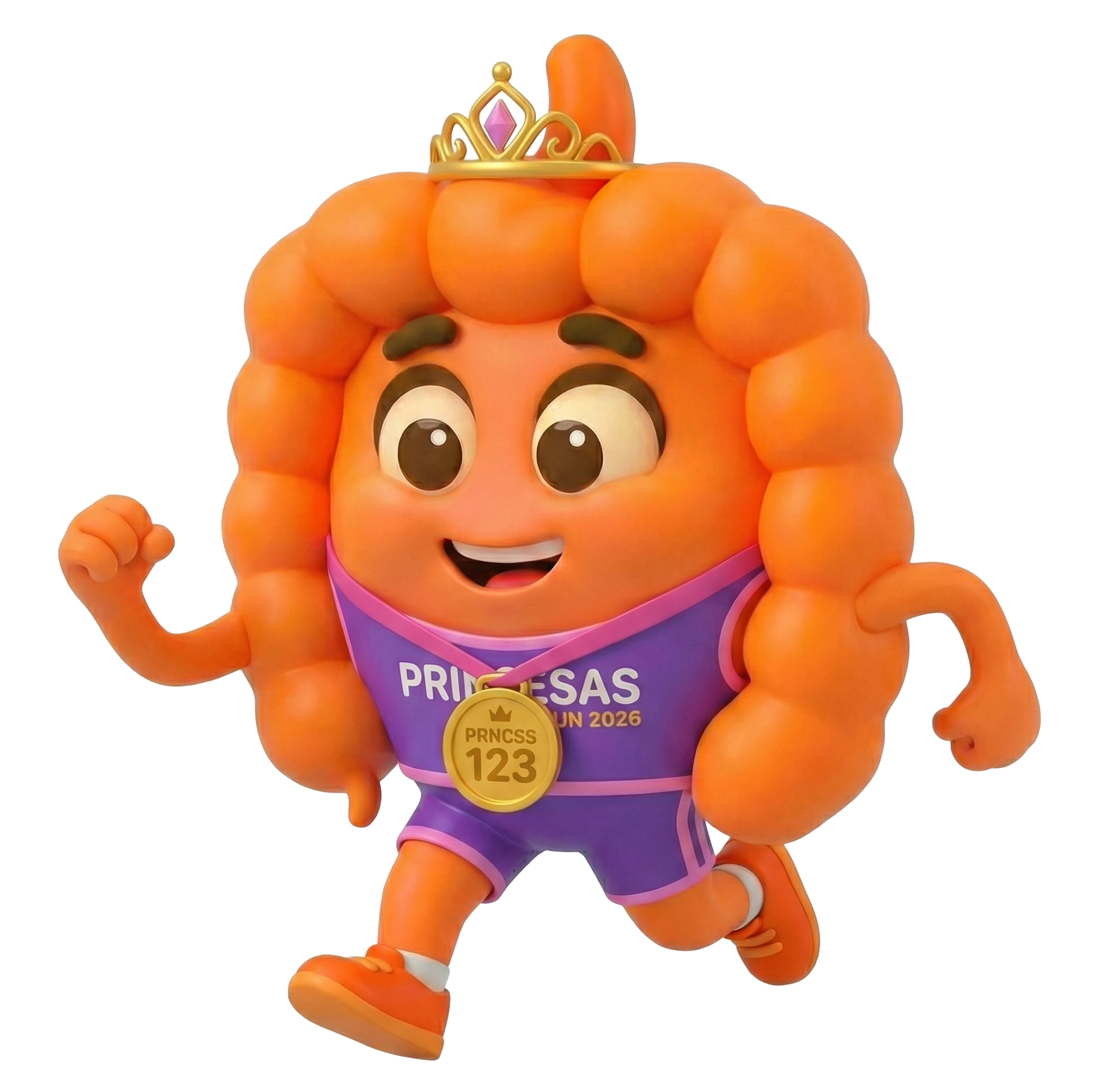 personaje-intestino-corredor-princesas-run