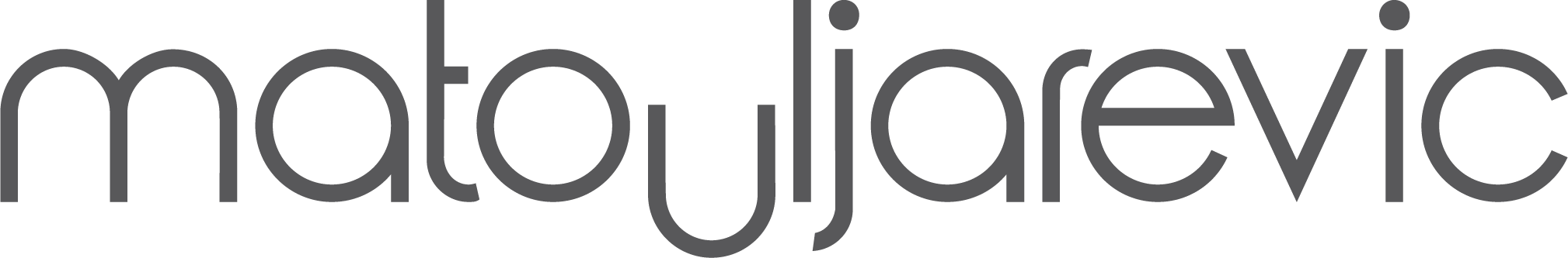 Logo with artist name