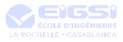 Logo de l'EIGSI École d'Ingénieurs avec le slogan La Rochelle • Casablanca.