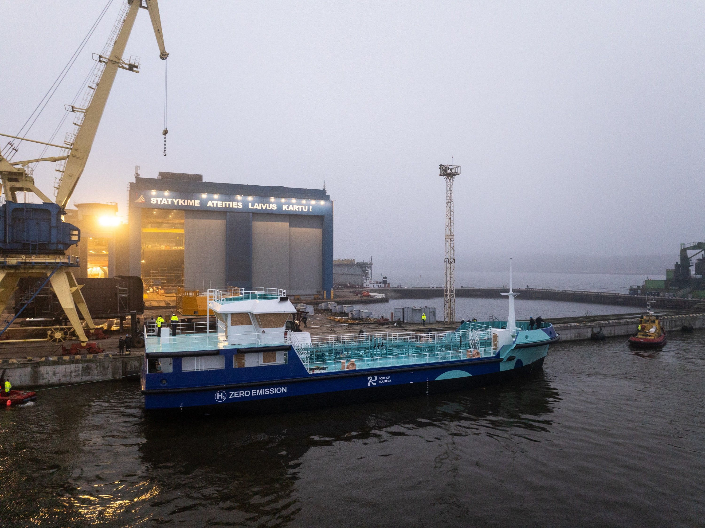 Des nouvelles passionnantes du port de Klaipėda !