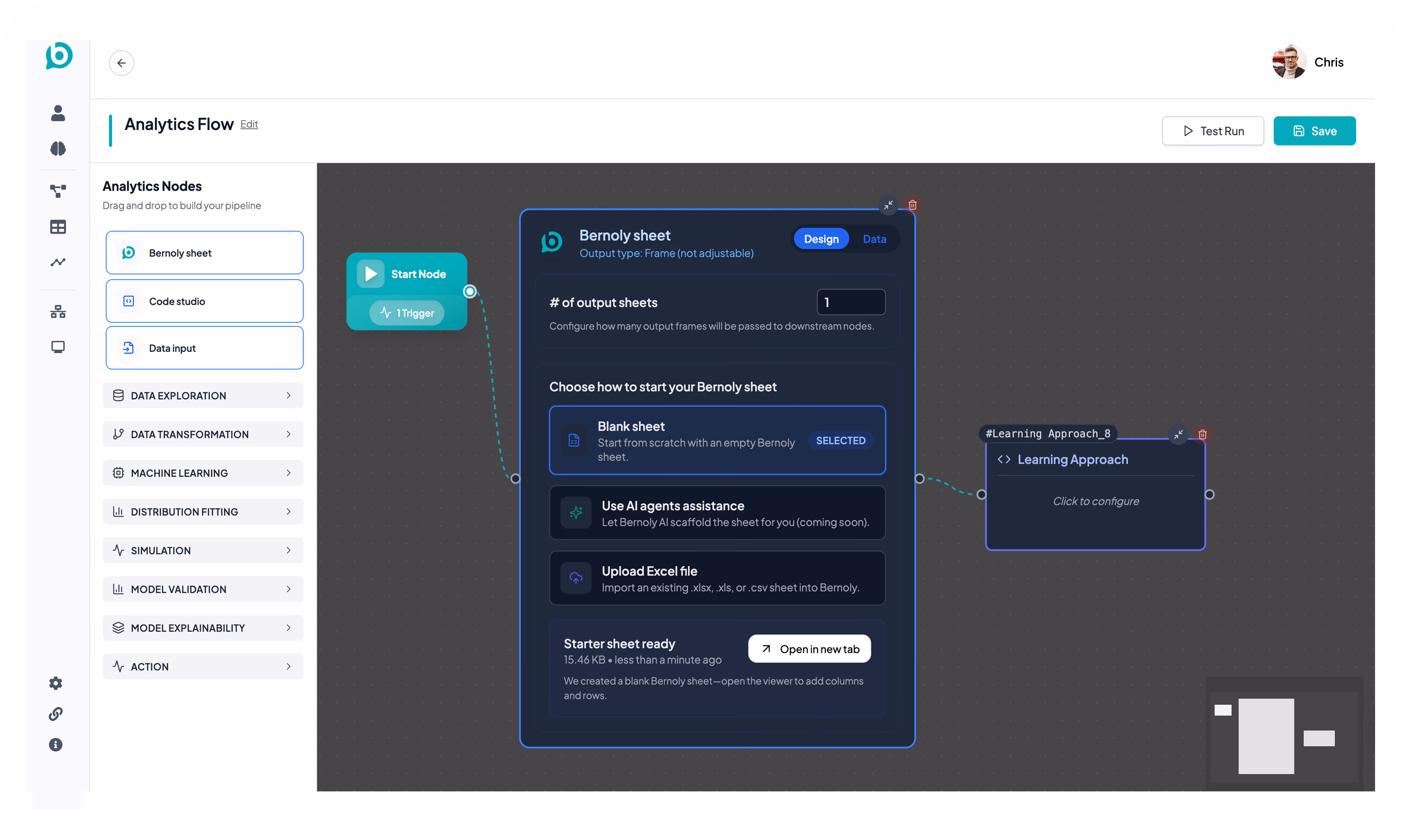 A view of Benoly AI App in use.