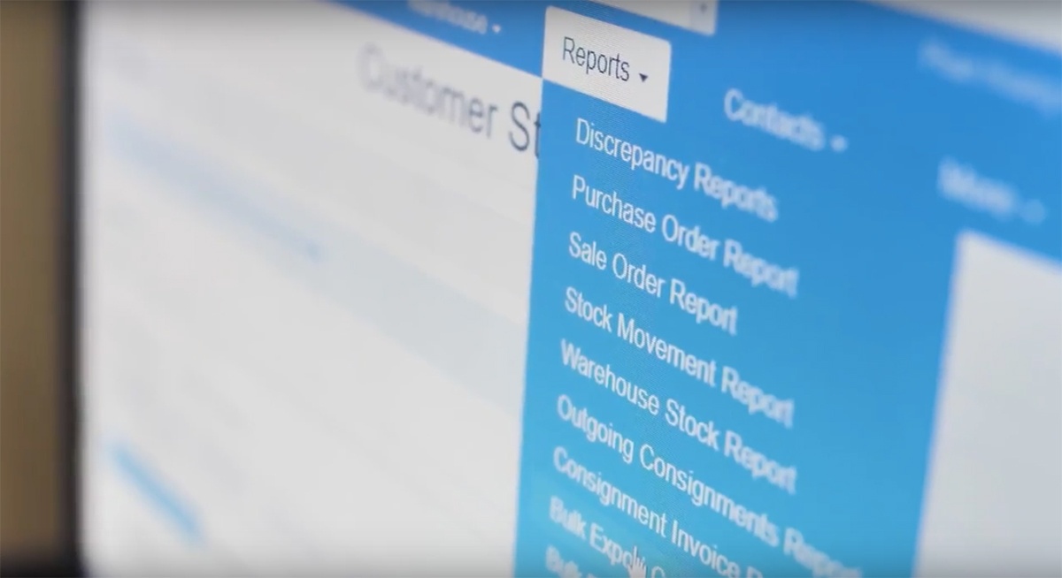 Warehouse management software