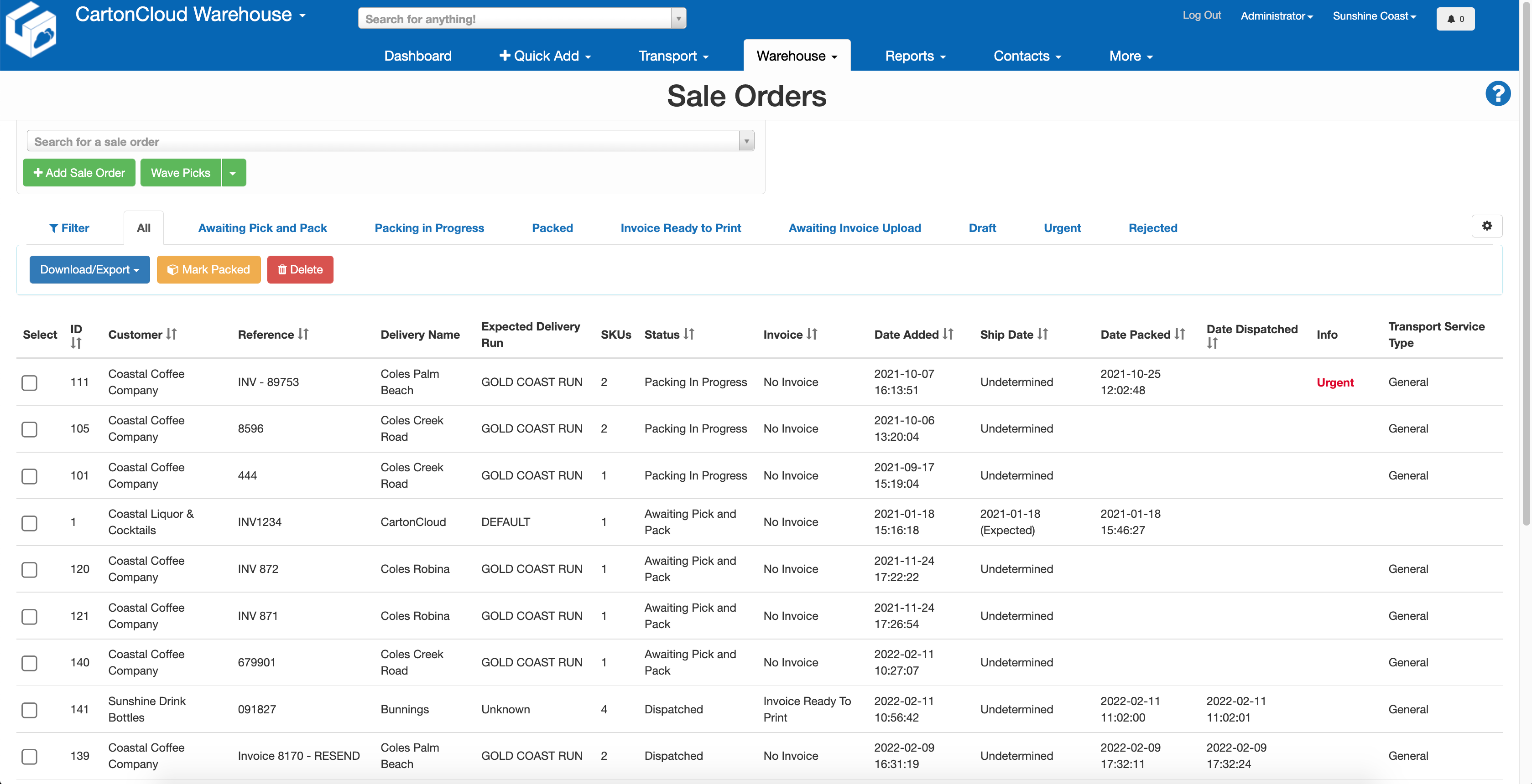 Allocate drivers & consignments automatically in seconds.
