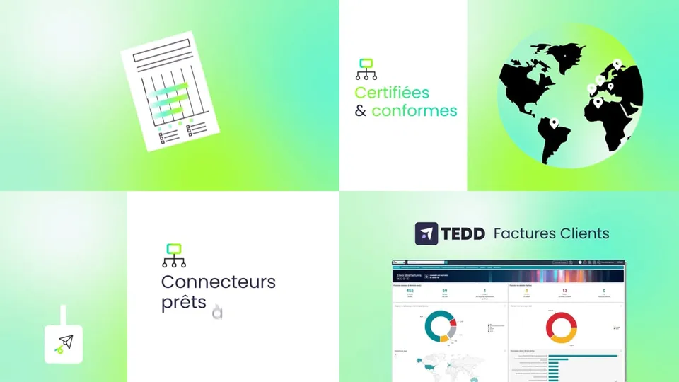 Flowwa, Facturation électronique, film animé par Presto