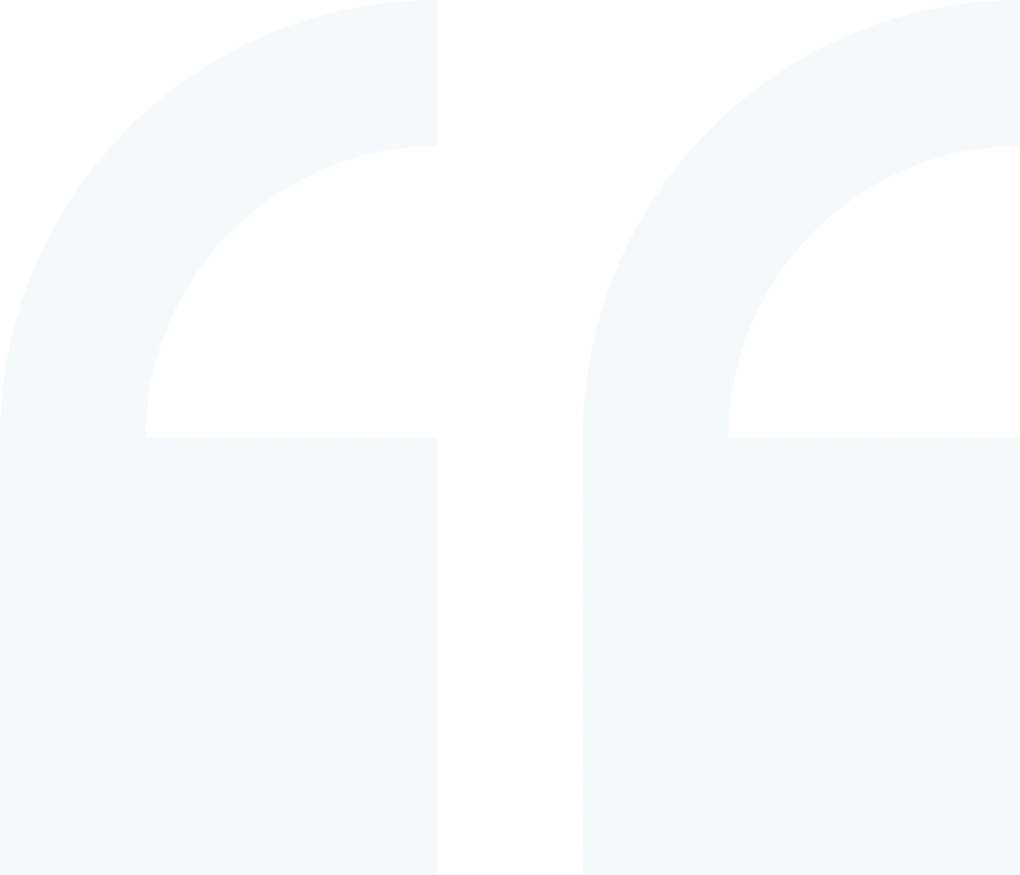 Light blue quotation marks symbol on transparent background.