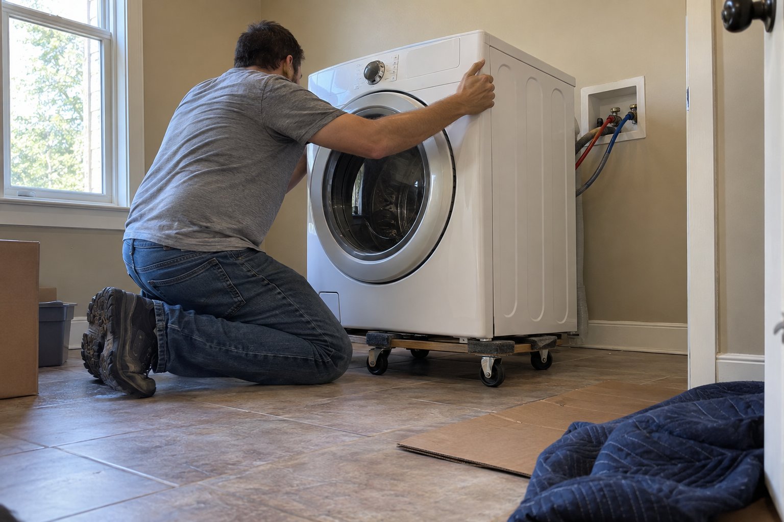 Move A Washing Machine Without A Truck