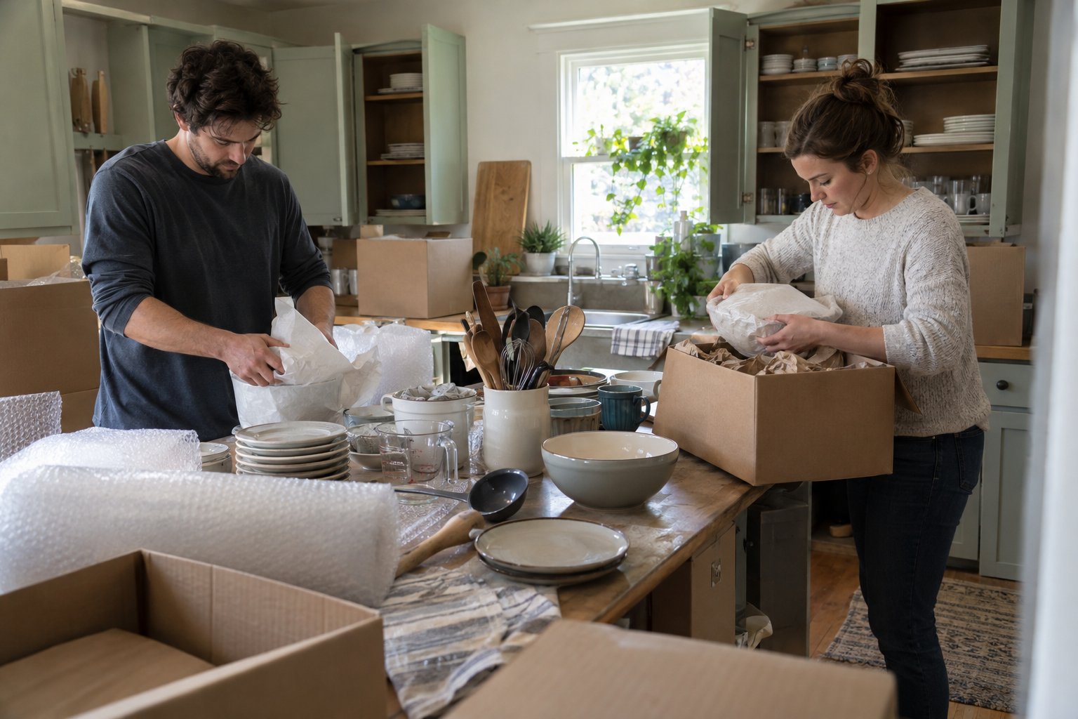 How To Pack A Kitchen For Moving