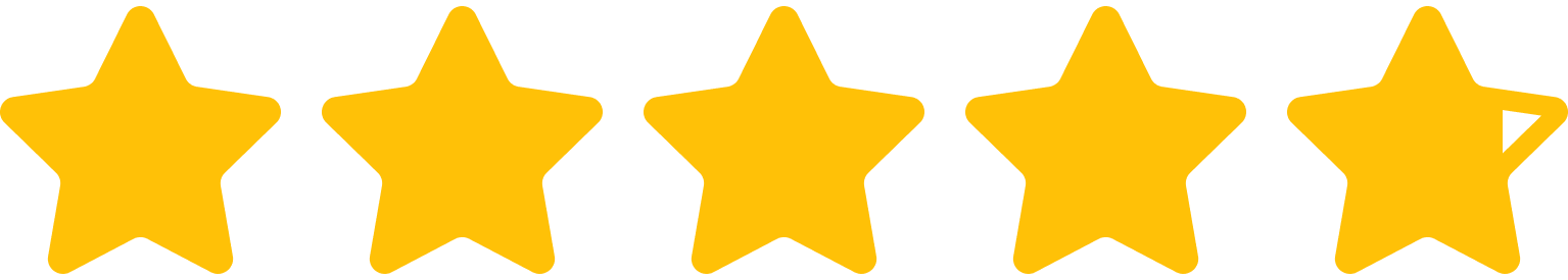 Bewertung: fast 5 von 5 Sternen
