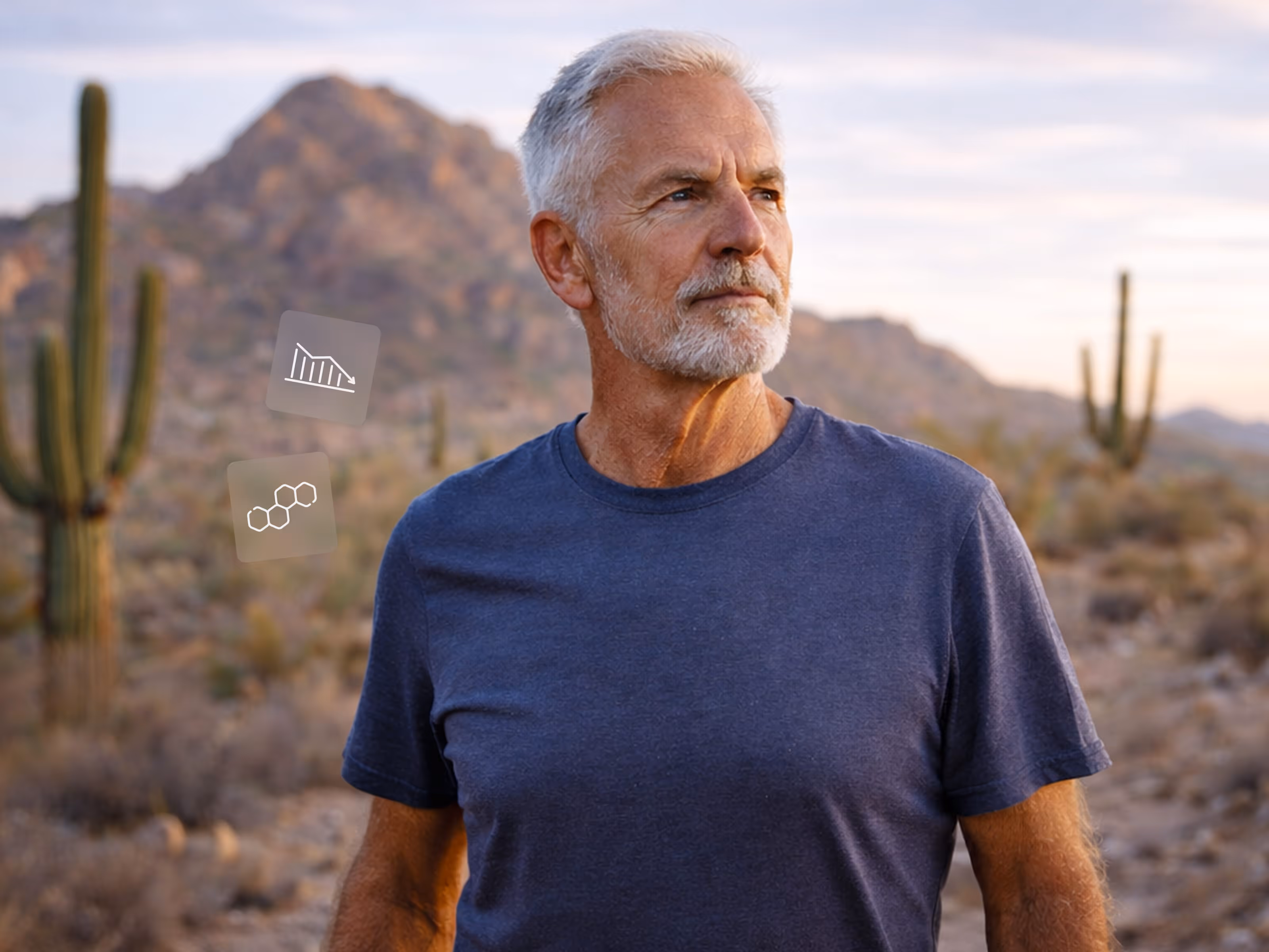 Understanding hormone decline in men 65+