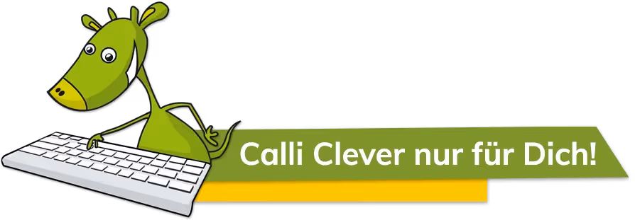 Tippen lernen mit Calli Clever