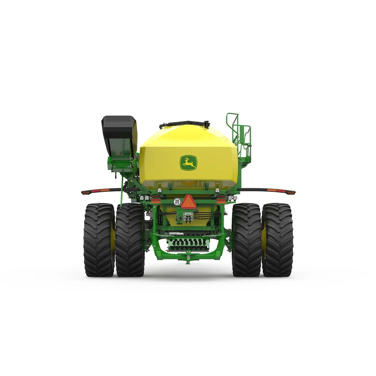 Studio image with a rear view of Seeding Equipment C500L Leading Air Cart