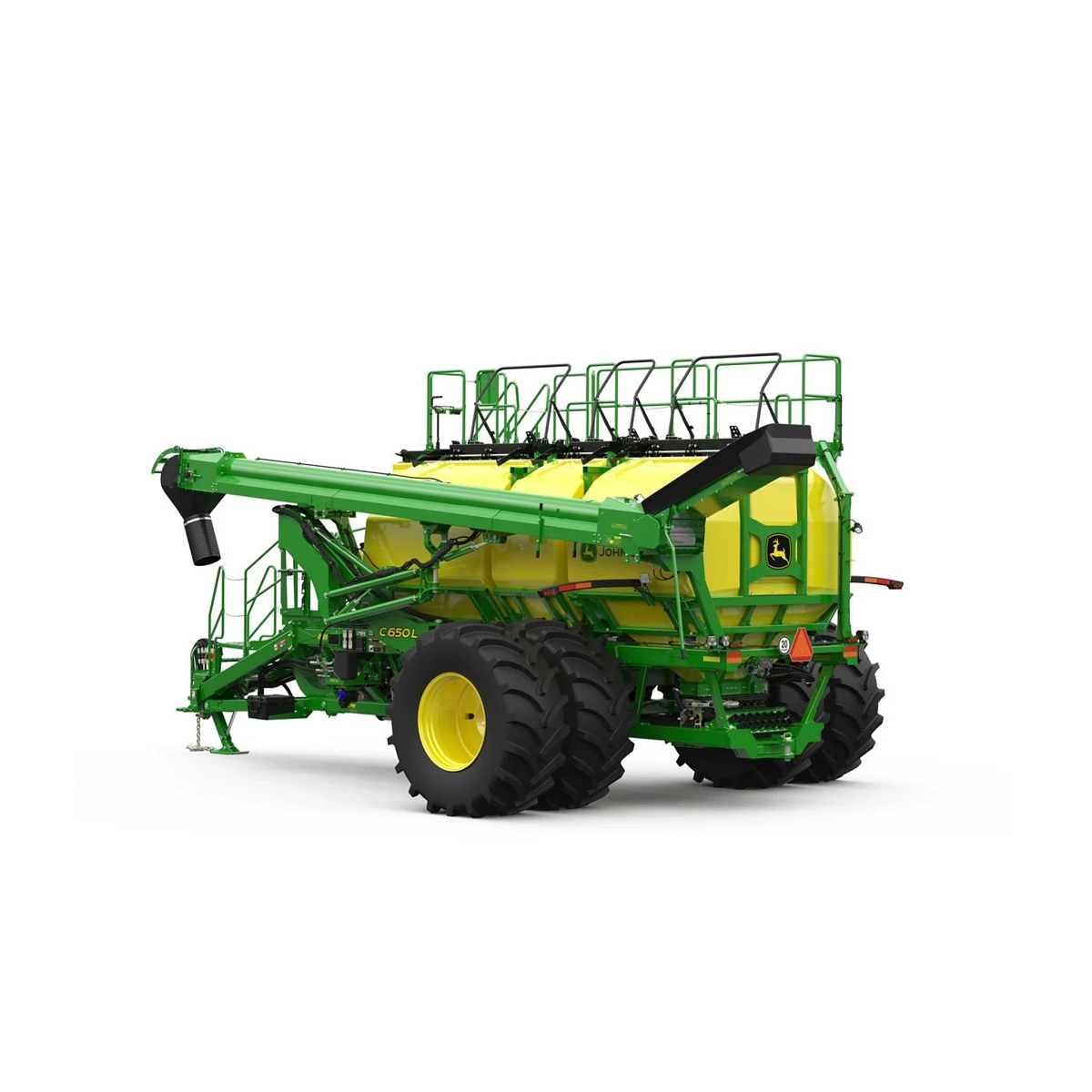 Studio image with a rear left view of C650L Leading Air Cart