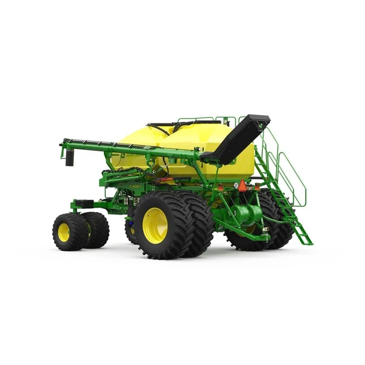 Studio image with a rear view of Seeding Equipment C400T Trailing Air Cart