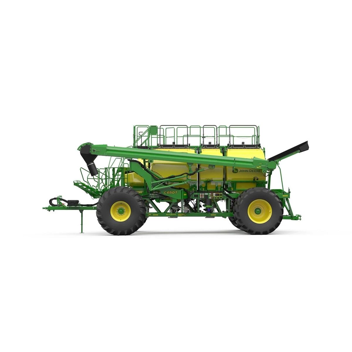 Studio image with a left view of Seeding Equipment C650T Trailing Air Cart