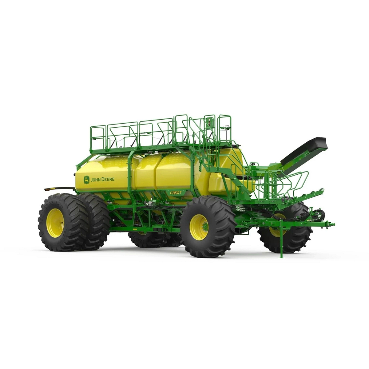 Studio image with a front right view of Seeding Equipment C850T Trailing Air Cart