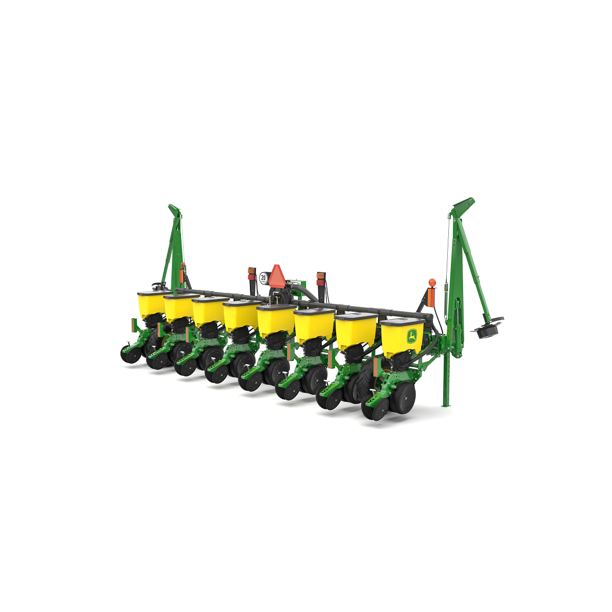 Studio image with right rear view of 1705 Planter.