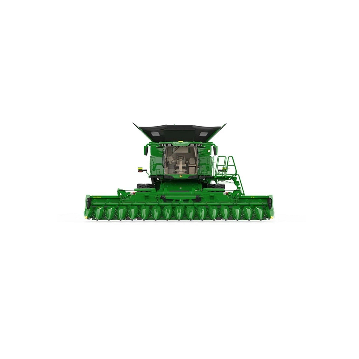 Studio image with a front view of X9 1100 Combine Grain Harvester