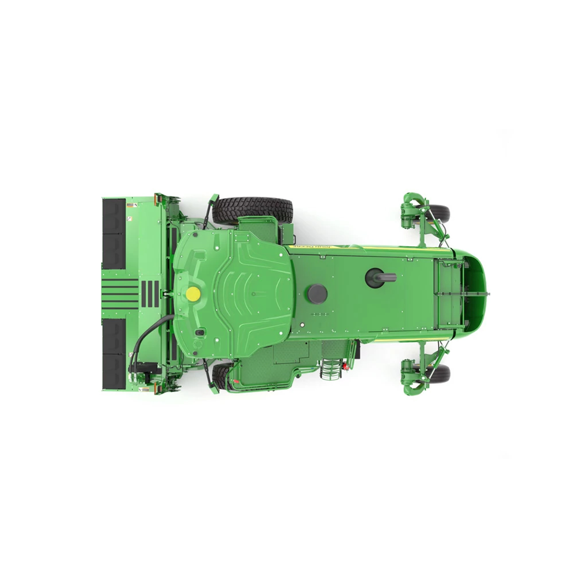 Top view studio rendering of W260M Self Propelled Windrower