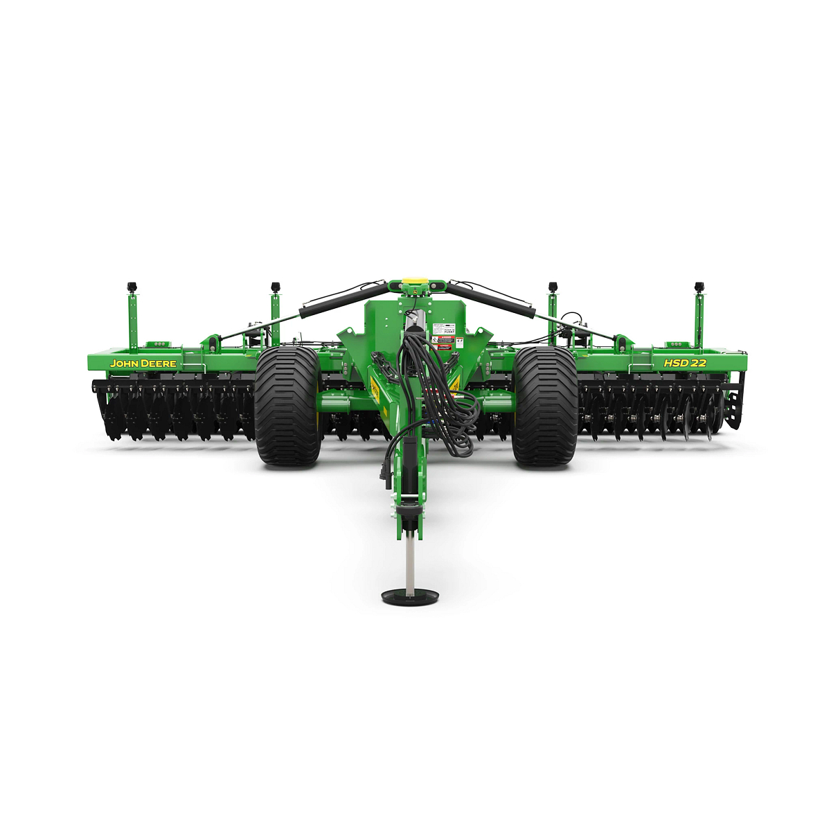 Front view studio rendering of HSD 22