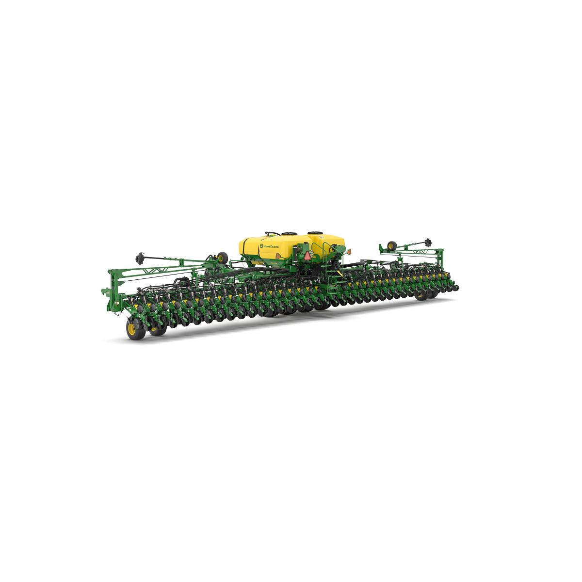 Studio rendering with left rear view of DB60 36R planter.