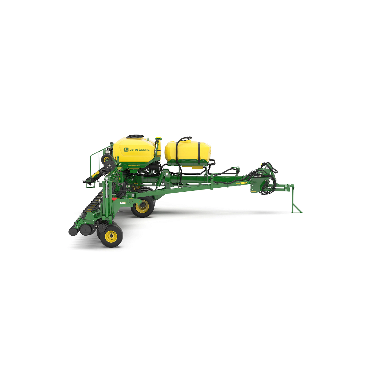 Studio rendering with right side view of DB60 36R planter.
