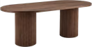 Table Oculus en noyer