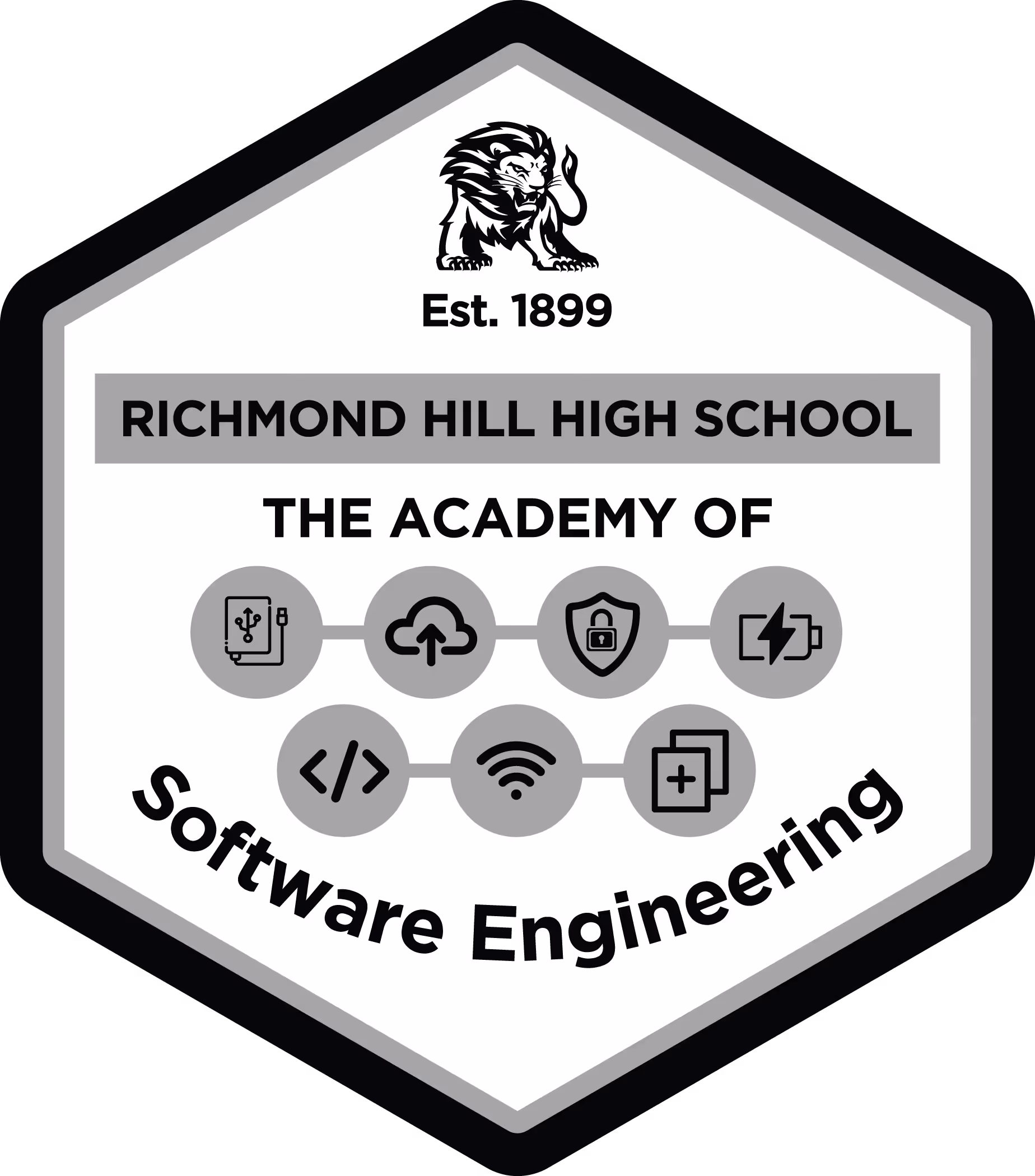 Richmond Hill High School Software Engineering Academy badge