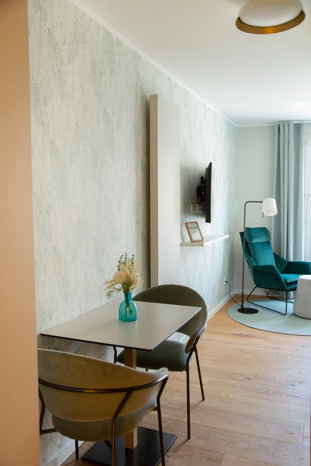Sitzecke im Superior Einzelzimmer, 21rooms Ingolstadt
