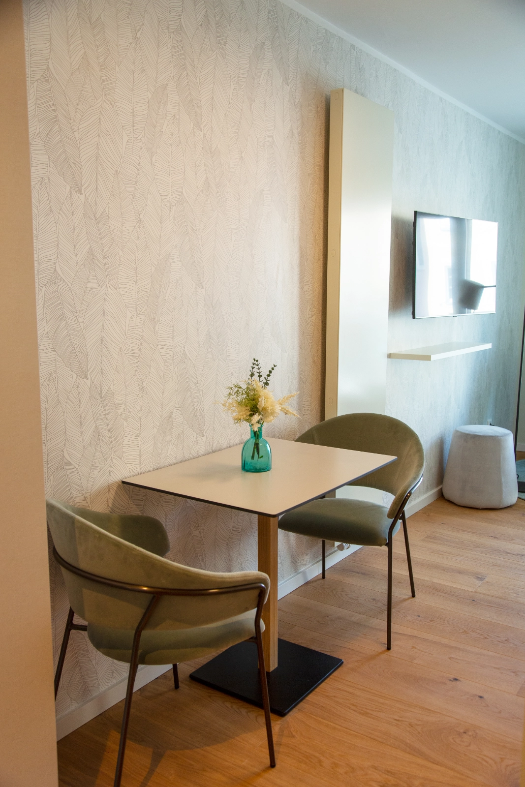Essecke im Superior Einzelzimmer, 21rooms Ingolstadt