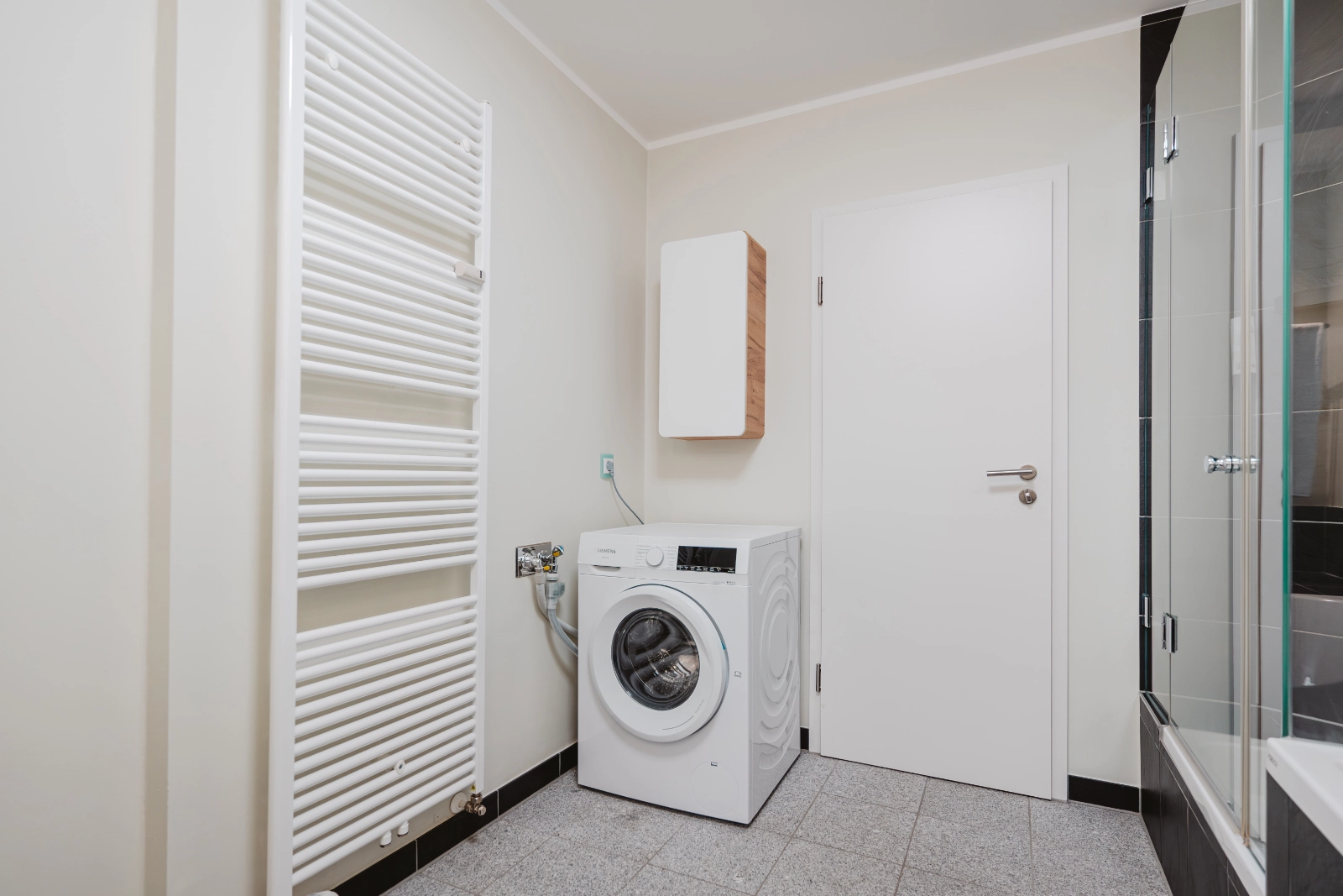 Waschmaschine im 1 Bedroom Apartment, 21rooms Ingolstadt