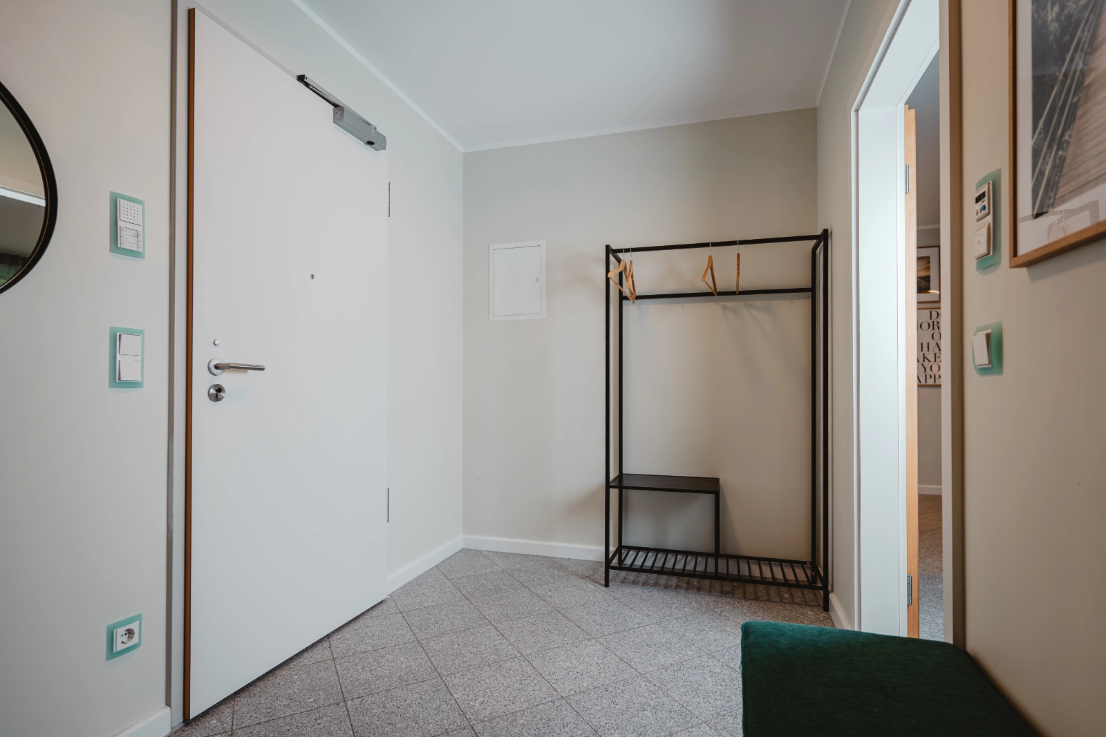 Ankleidebereich im 1 Bedroom Apartment, 21rooms Ingolstadt