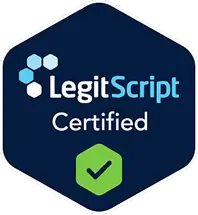 Badge for legitscript certification