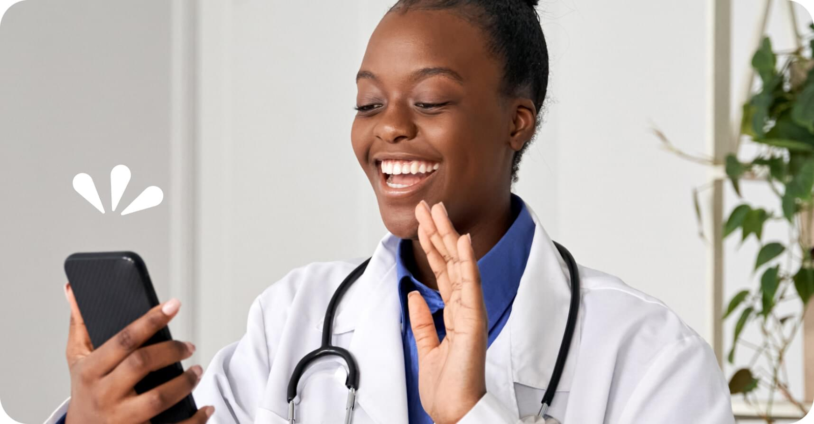 A Honeydew dermatologist working with a patient