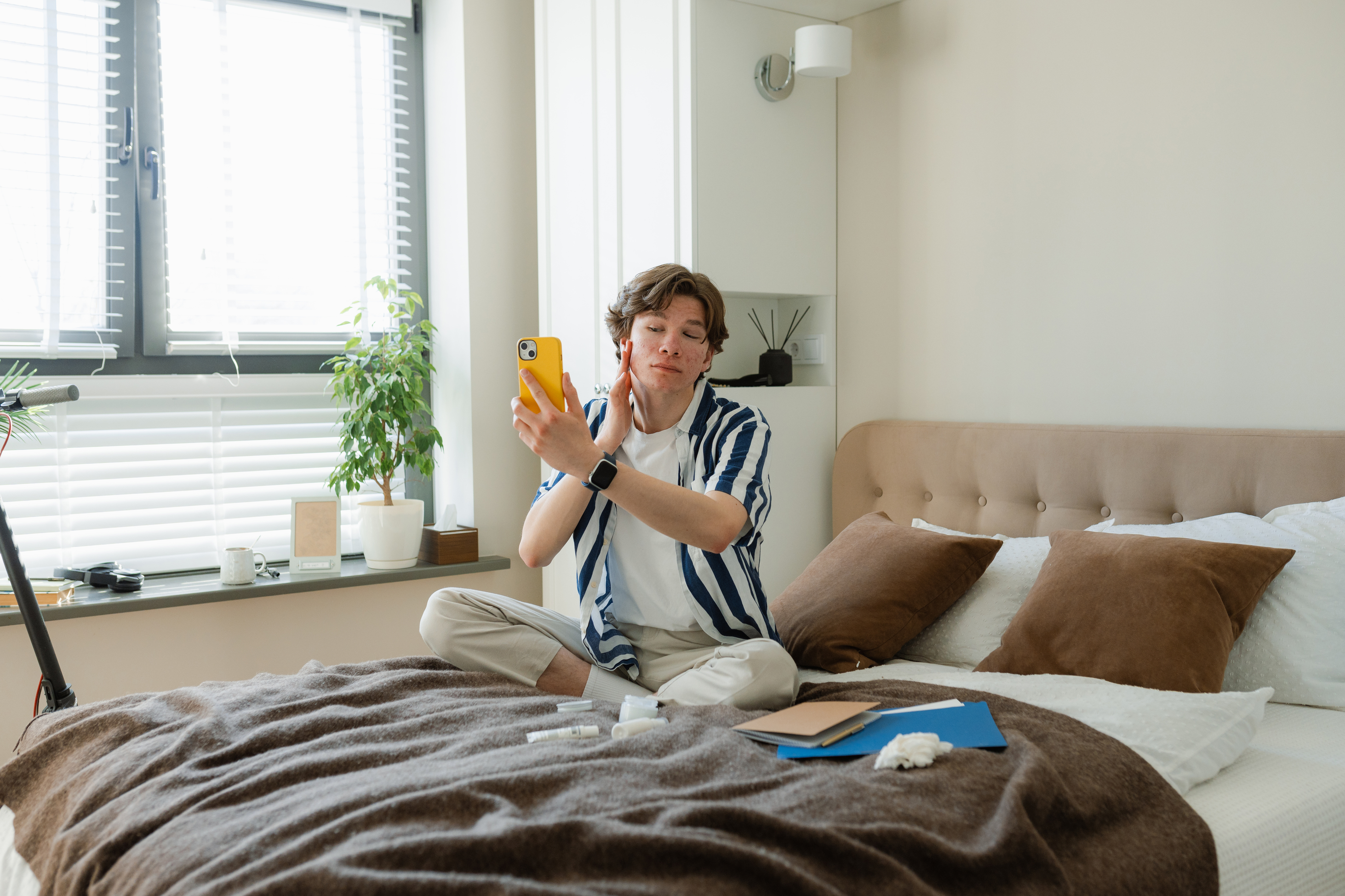 How does online dermatology compare to in-person care?