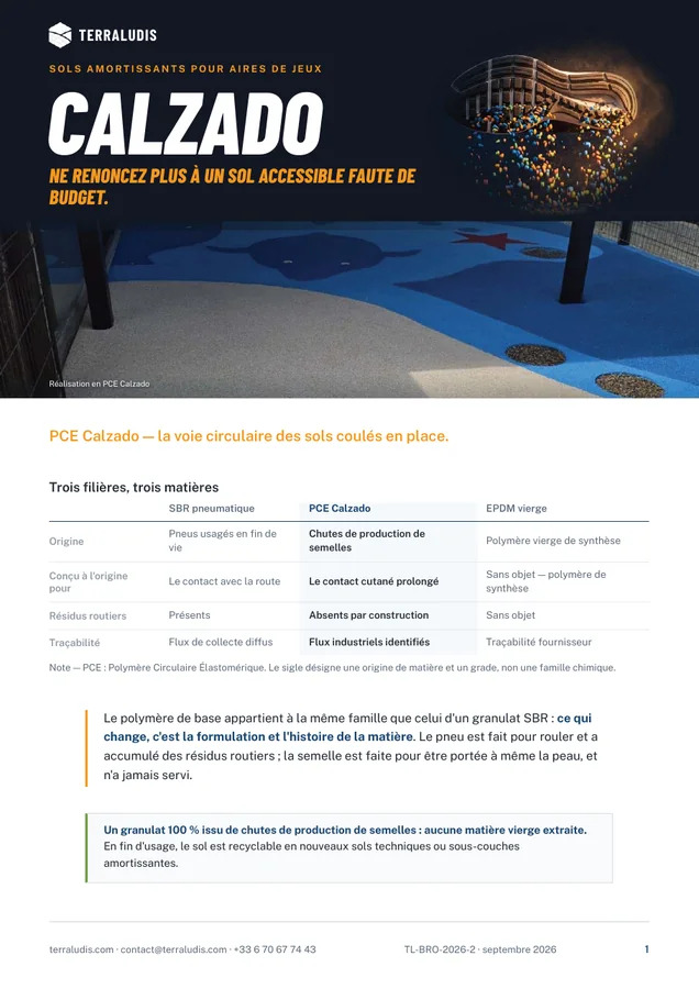 Aperçu de la couverture de la brochure PCE Calzado