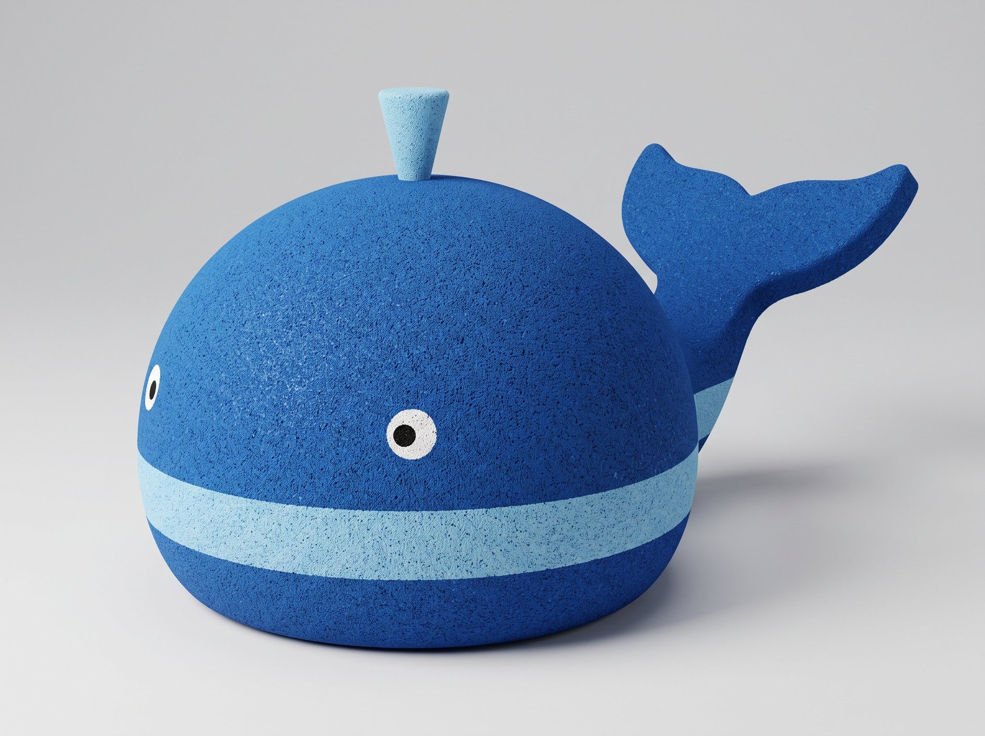 Baleine 3D EPDM pour aire de jeux