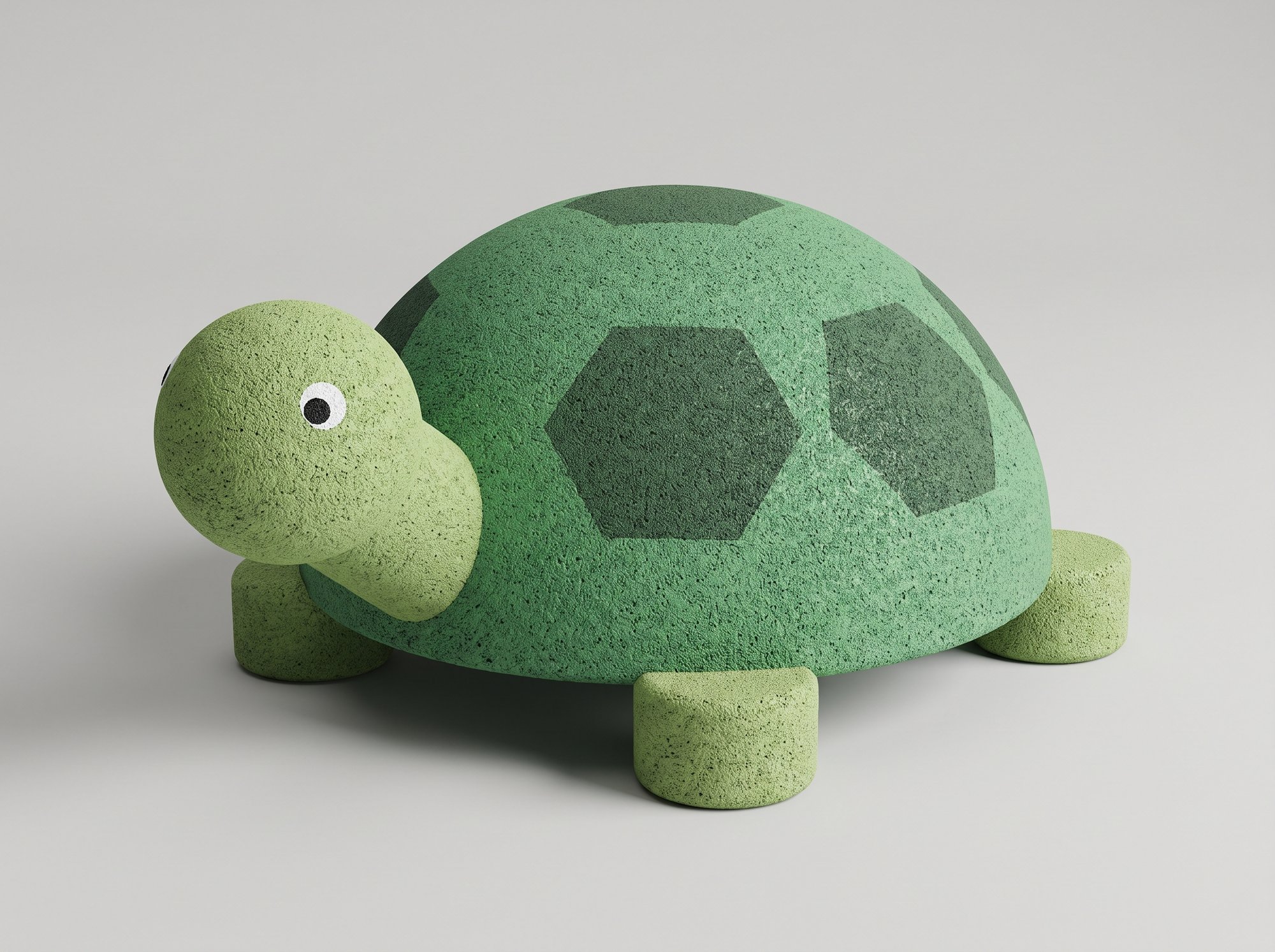 Tortue 3D EPDM pour aire de jeux