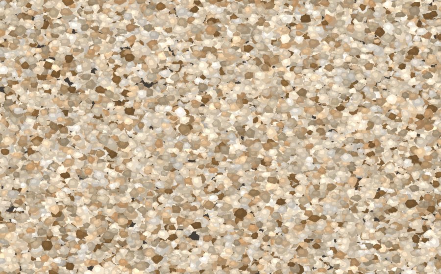 Moquette de pierre mélange Dune