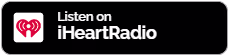 Button with iHeartRadio logo and text 'Listen on iHeartRadio'.
