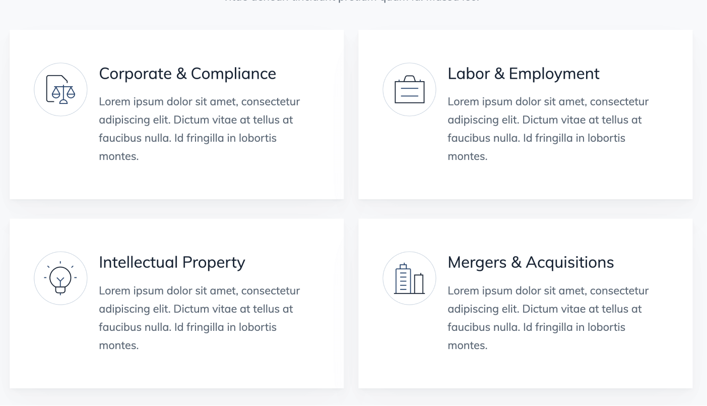 Graphic And Icon - Law Firm Webflow Template