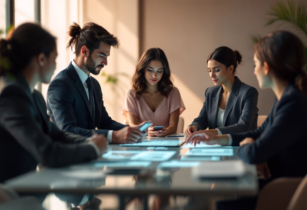 image of networking event (for a hr tech)