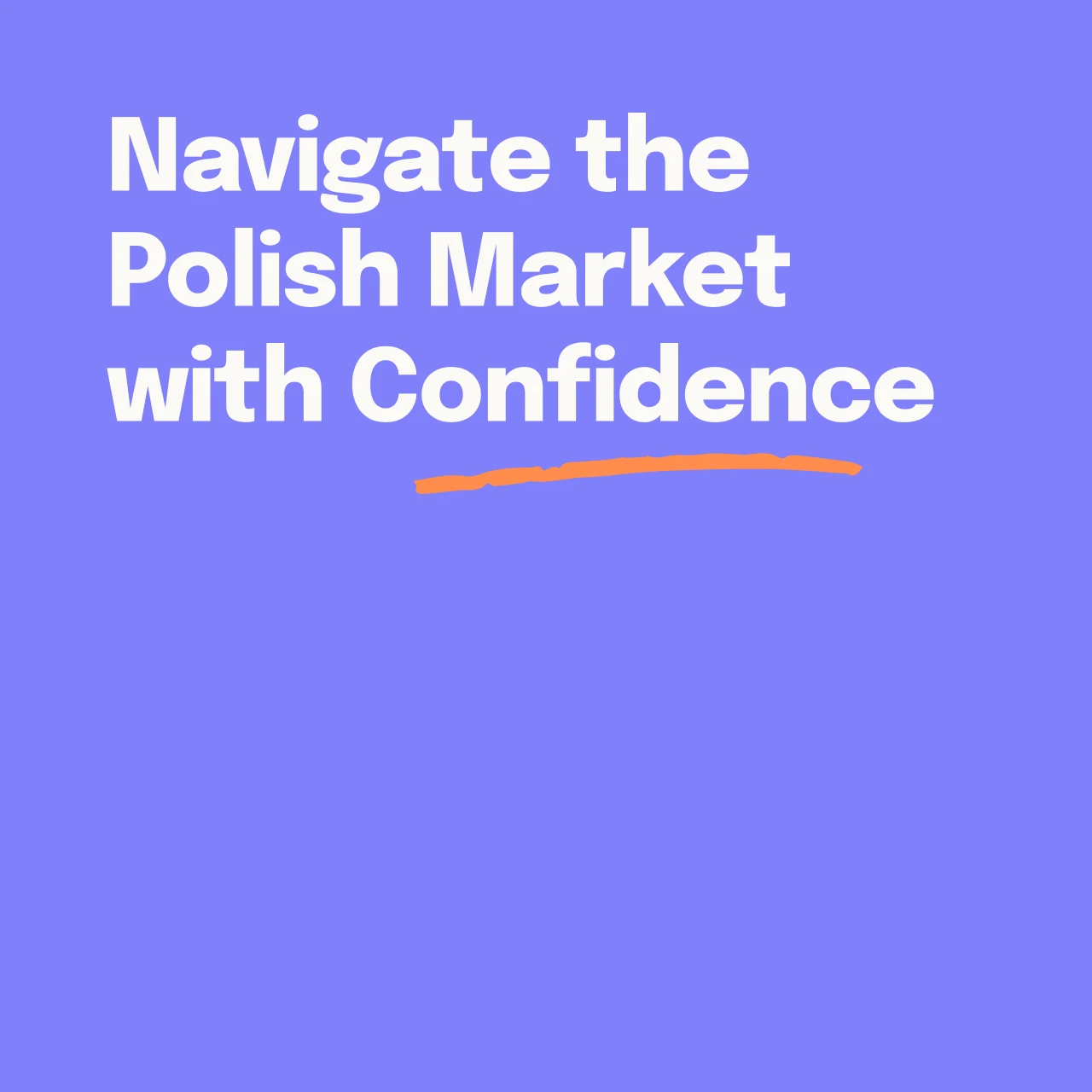 Title slide reading "Navigate the Polish Market with Confidence"