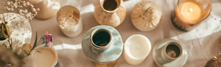 Décorations de table élégantes pour un événement traiteur brasero, apportant une ambiance soignée et chaleureuse autour du repas.